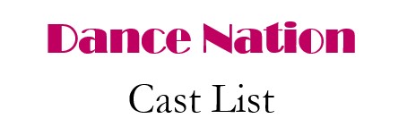 image of the dance nation cast list title